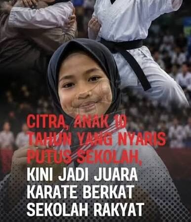 Kisah Perjuangan Citra Nur Ramadani: Dari Jualan Kacang hingga Juara Karate